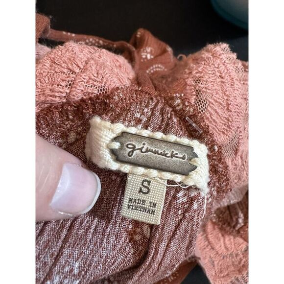 Buckle Gimmicks Lace Trim Cami Tank Small Boho‎ Hippie Festival Romantic - Picture 7 of 7